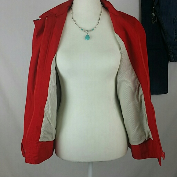 Nordstrom Point of View Red Jacket size P - Picture 3 of 7